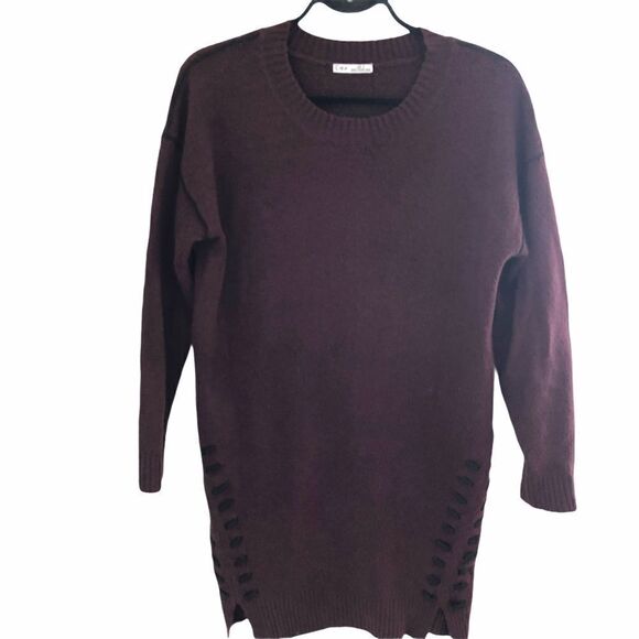 DEX lace up sweater dress - Picture 4 of 9